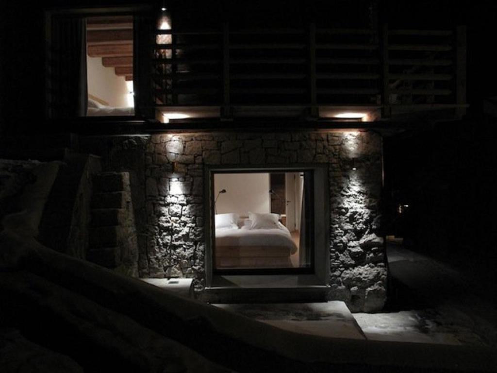 ホテル Montagne Alternative Orsières 部屋 写真