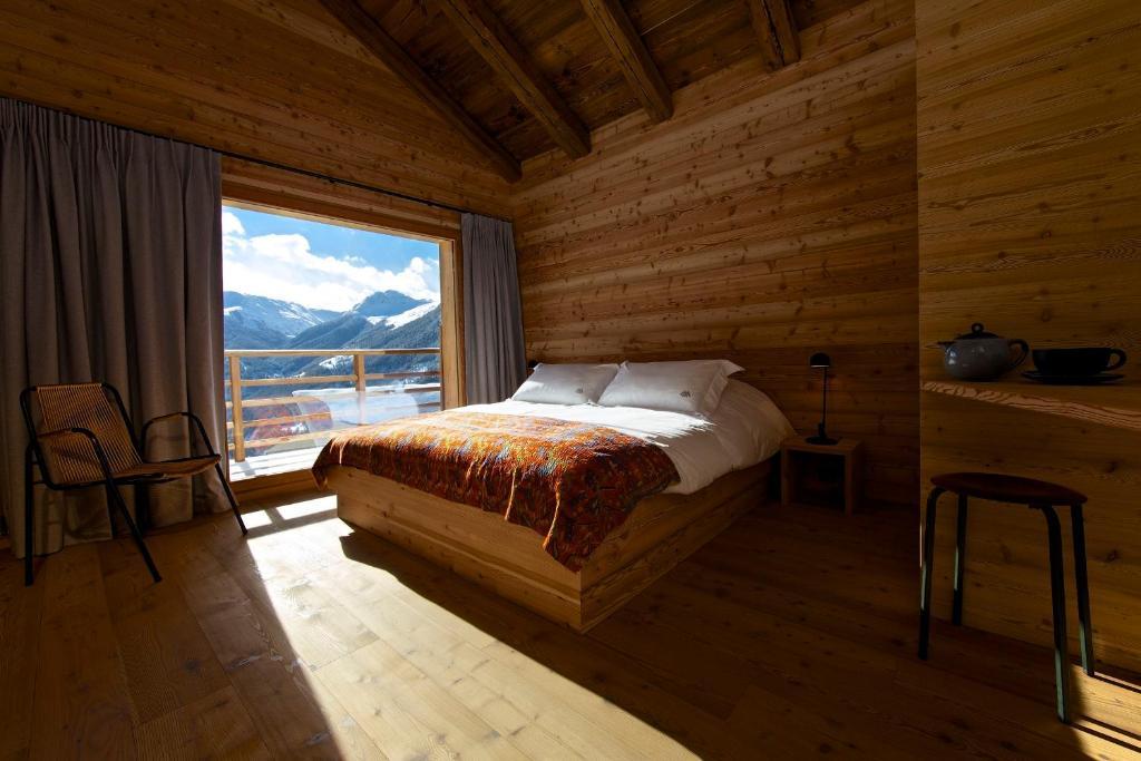 ホテル Montagne Alternative Orsières 部屋 写真